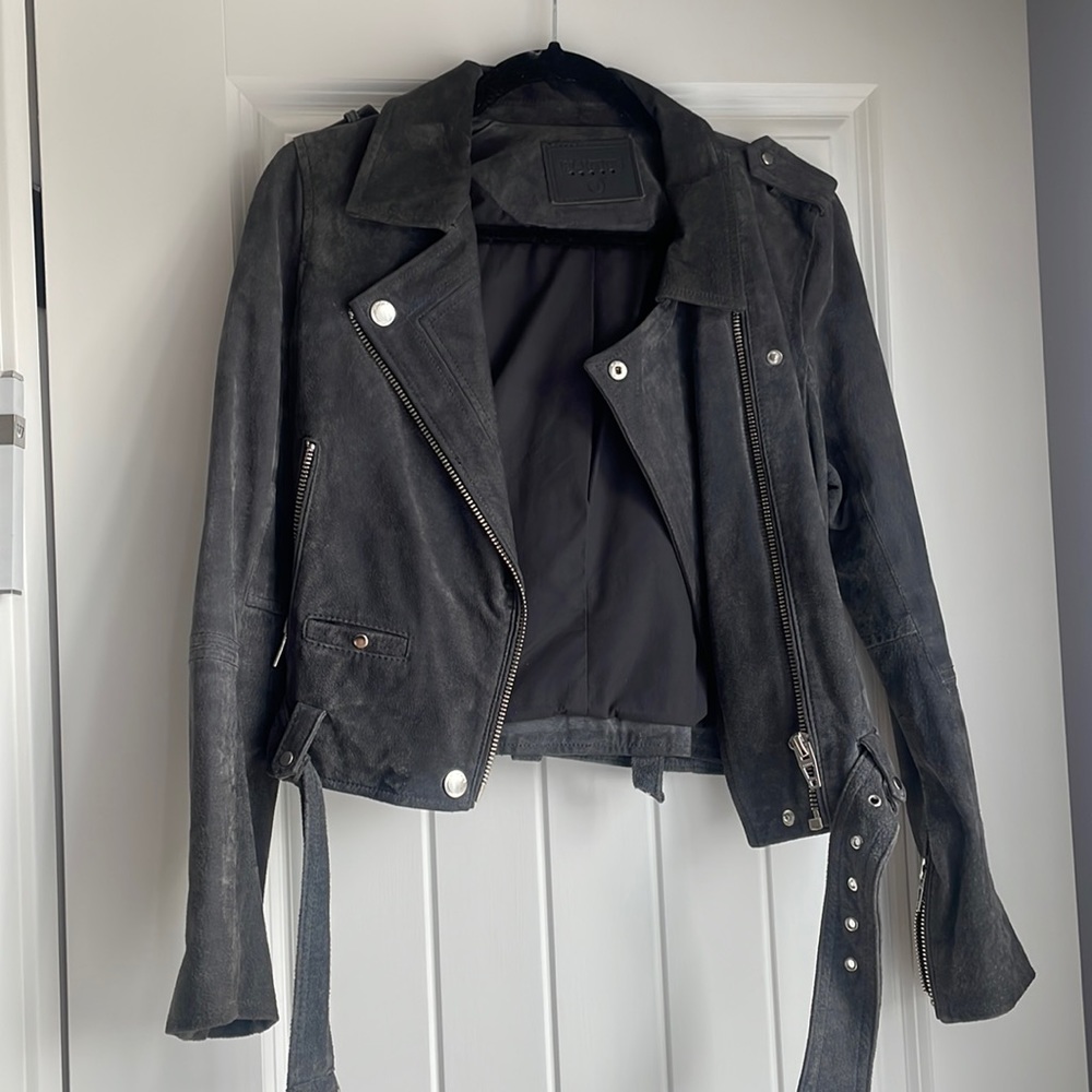 Blank NYC suede jacket